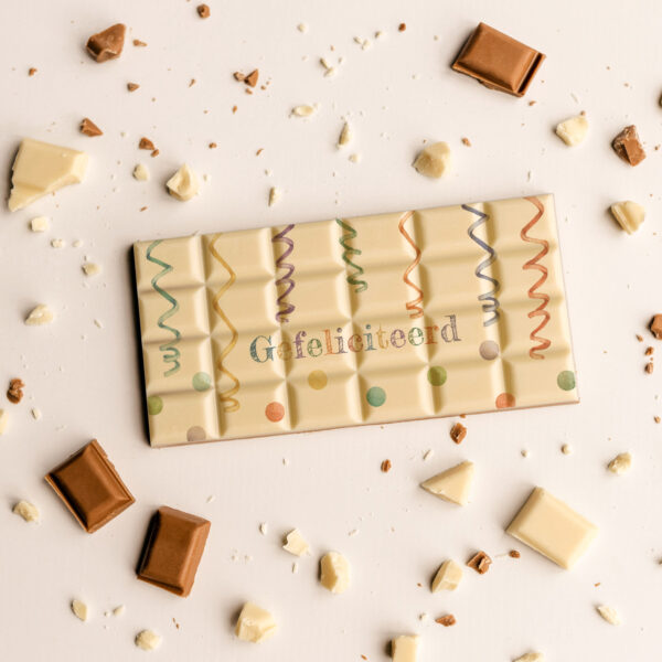 Chocoladereep gefeliciteerd