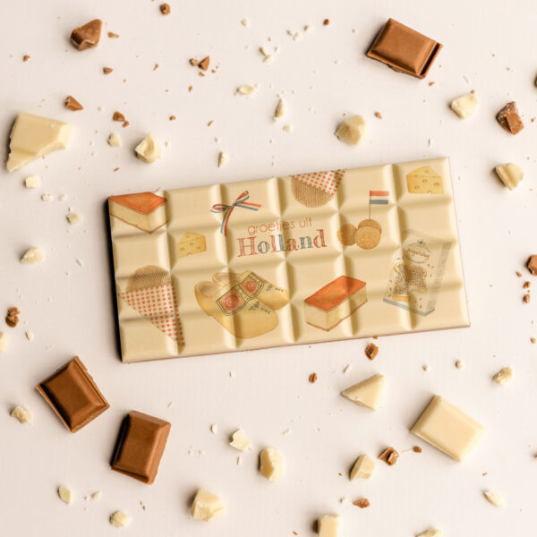 Chocoladereep groeten uit Holland