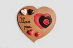 valentijn chocolade cadeau icon